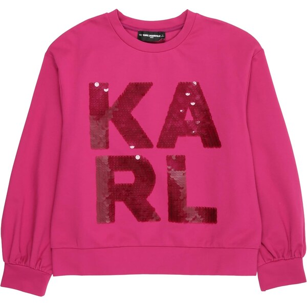 Karl Lagerfeld Mikina purpurová / karmínovo červená 65485334