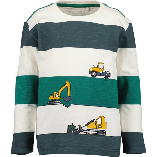 BLUE SEVEN Tričko karí / petrolejová / smaragdová / šedobiela 65906596