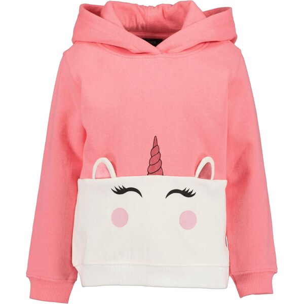 BLUE SEVEN Mikina lososová / biela 65894431