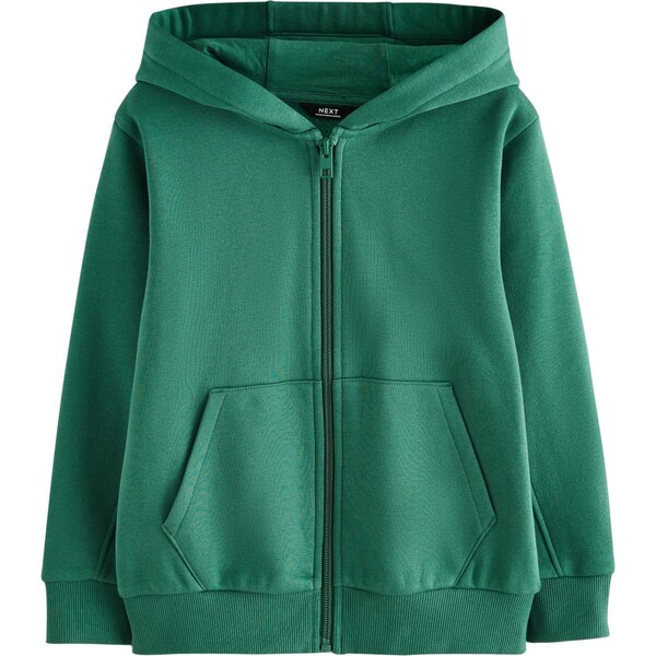 Next Tepláková bunda zelená 65773169