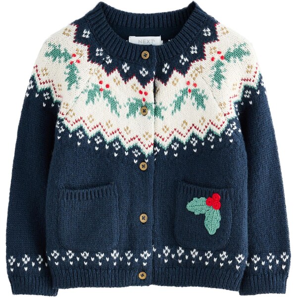 Next Kardigán námornícka modrá / zmiešané farby 65887544