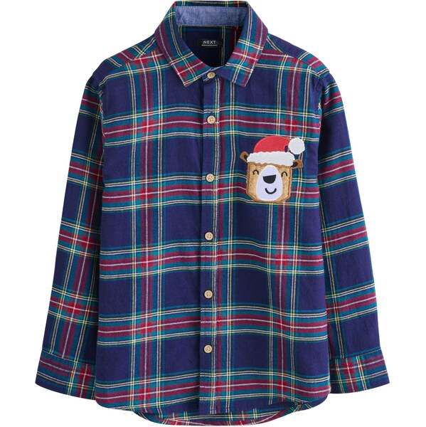 Next Košeľa námornícka modrá / zelená / červená / biela 65853200