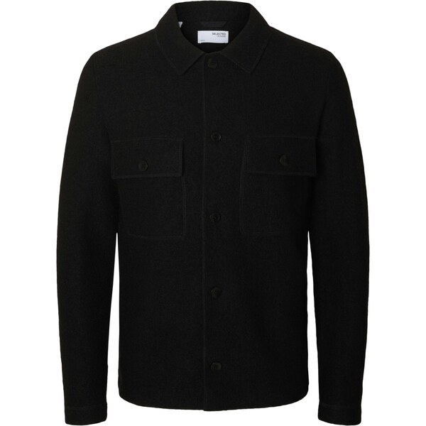 SELECTED Prechodná bunda SLHNealy čierna 65536641