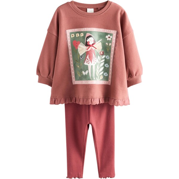 Next Set krémová / šafránová / zelená / brusnicová 65891944