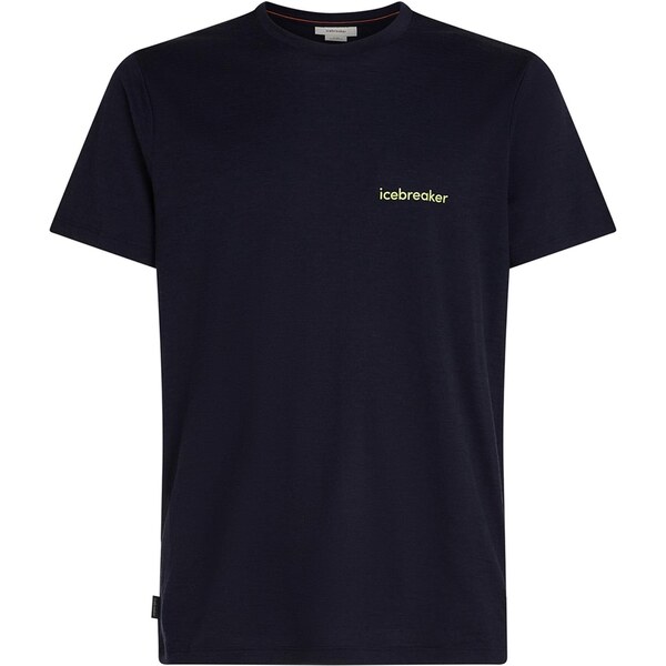 ICEBREAKER Tričko 150 Tech Lite námornícka modrá / svetložltá 65484937