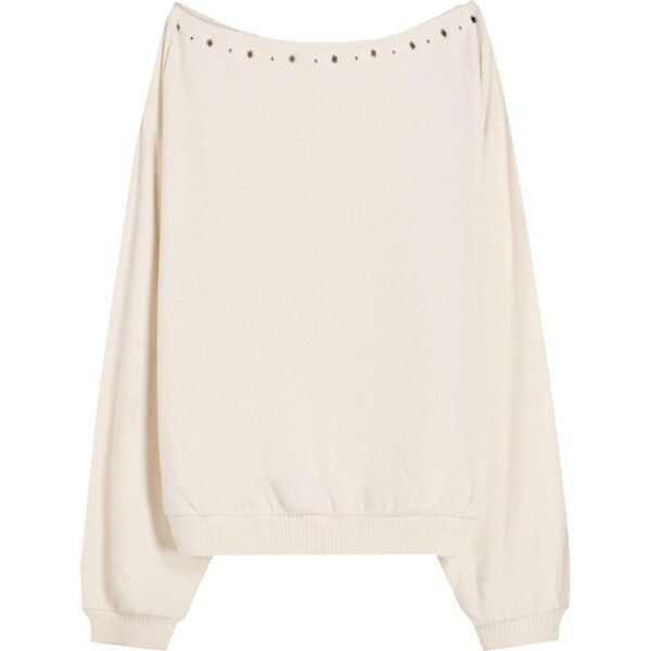 Bershka Mikina nebielená 65894437