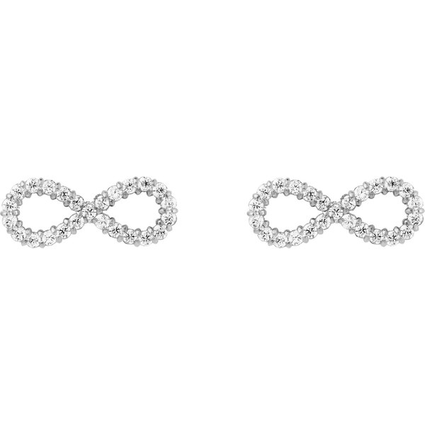 Daniel Wellington Nadčasové náušnice Nekonečno s kubickými zirkónmi 66589042