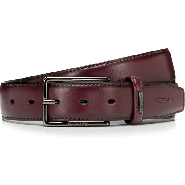 Wittchen Klasika s charakterom – pánsky kožený opasok z masívnou 66067272