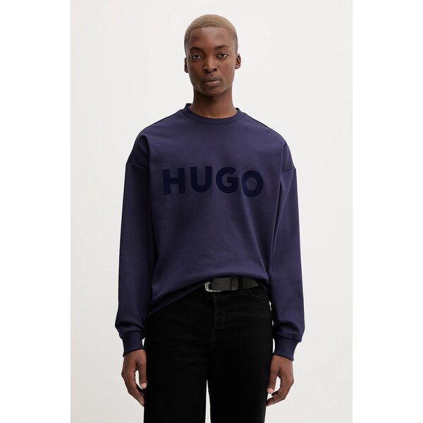Bavlnená mikina HUGO Dinex 65489668