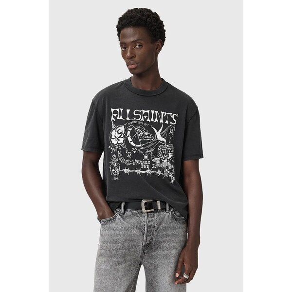 Bavlnené tričko AllSaints CHINGFORD 65496466