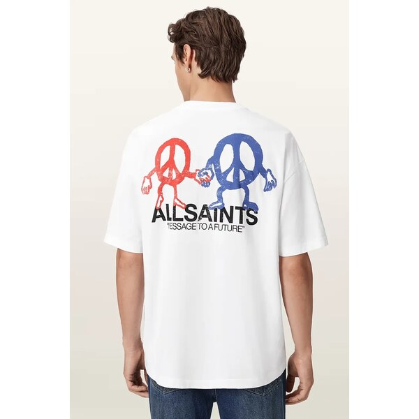 Bavlnené tričko AllSaints BEDFELLOW 65496470