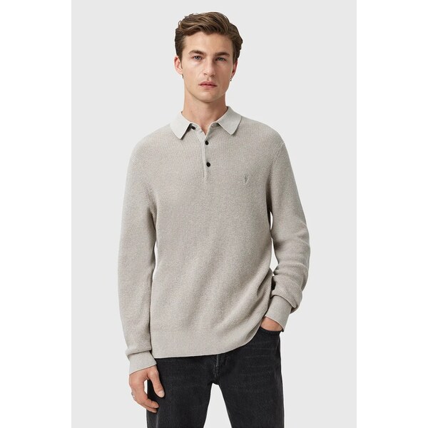 Sveter s prímesou vlny AllSaints ASPEN 65496513