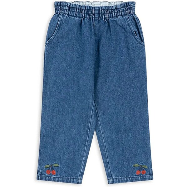 Bavlnené rifle Konges Sløjd MAGOT FRILL PANTS GOTS 65496643