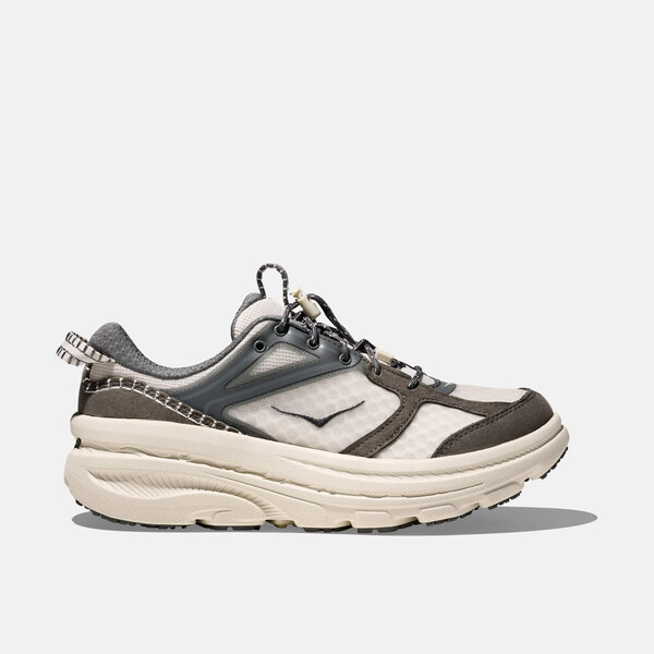 Hoka Unisex šedo-béžové tenisky Vibrant Bloom Bondi B3LS 65504001