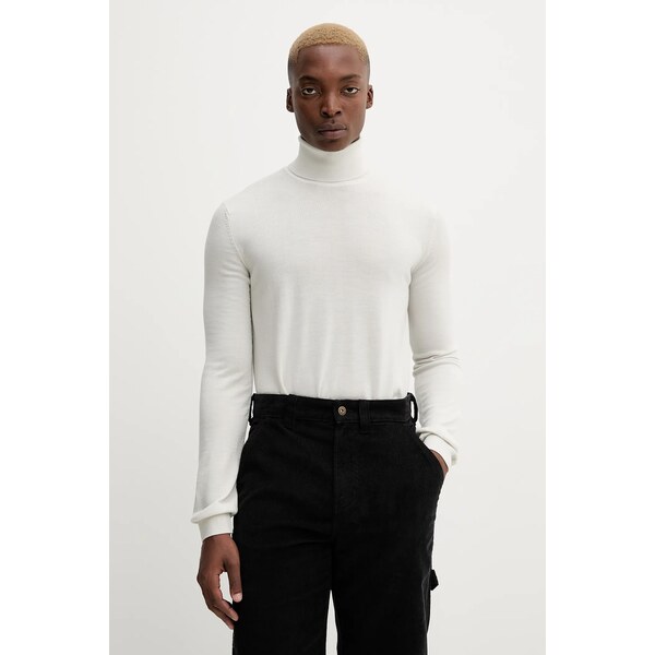 Vlnený sveter HUGO San Thomas-M 65489524