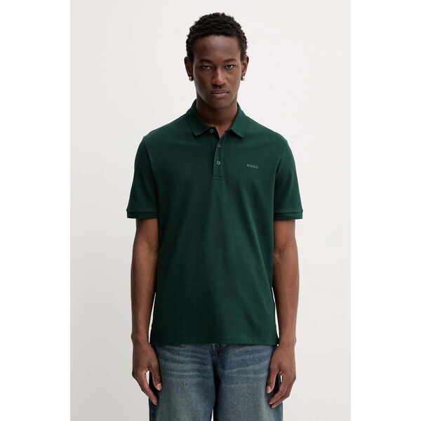Bavlnené polo tričko HUGO Donos222 65489525