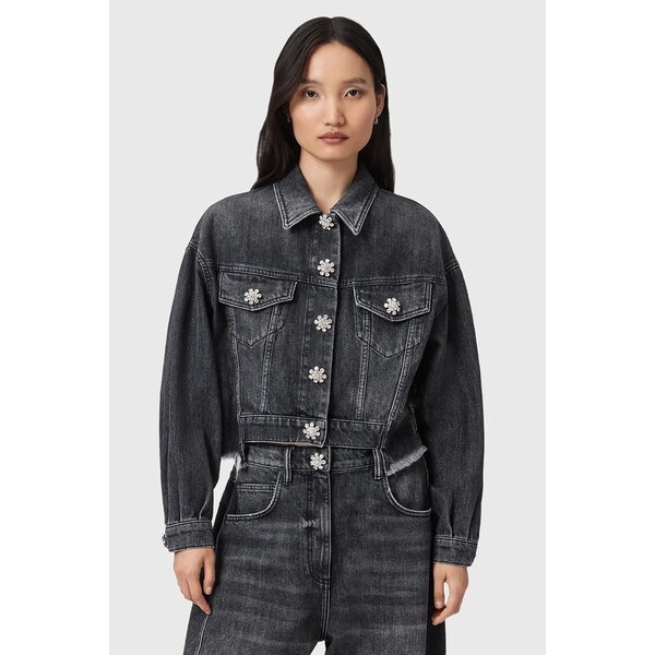 Rifľová bunda AllSaints BETH 65496556