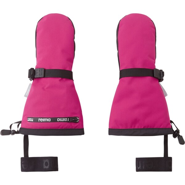 Detské lyžiarske rukavice Reima Snoukka tmavo ružová 65491135