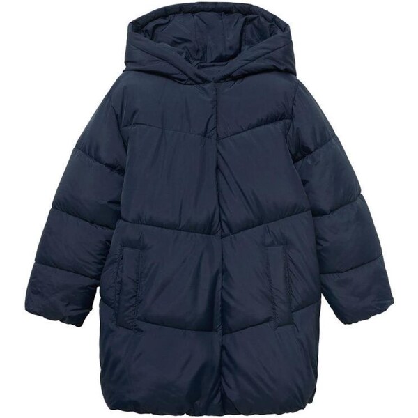 MANGO KIDS Kabát Anna námornícka modrá 65482277