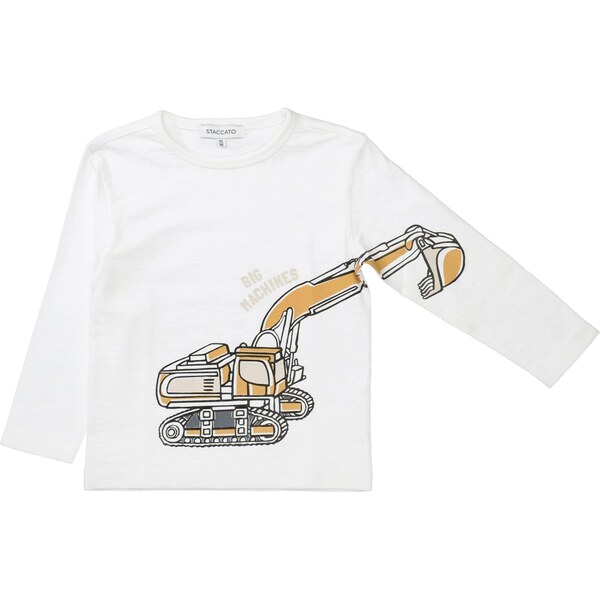 STACCATO Tričko horčicová / sivá / čierna / biela 65493181