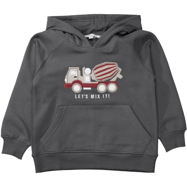 STACCATO Mikina sivobéžová / tmavosivá / červená / biela 65635652