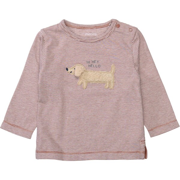 STACCATO Tričko béžová / hrdzavohnedá / čadičová / biela 65493185