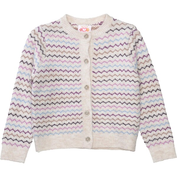 STACCATO Kardigán krémová / svetlomodrá / fialová / čierna 65646424