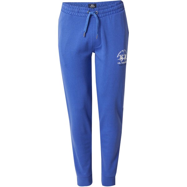 La Martina Nohavice modrá / biela 65877251