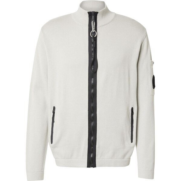 La Martina Kardigán svetlosivá / čierna 65877265