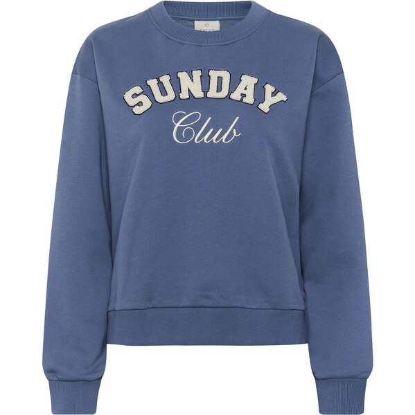 Kaffe Mikina KAElenora zafírová / čierna / šedobiela 65657707