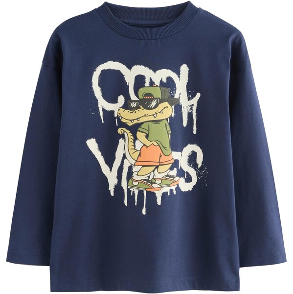 Next Tričko tmelová / námornícka modrá / zelená / oranžová 65993143