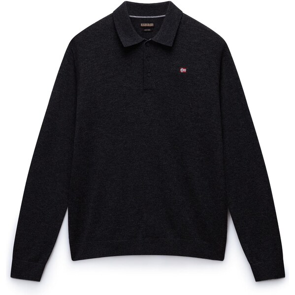 NAPAPIJRI Sveter Damavand antracitová / červená / biela 66008950