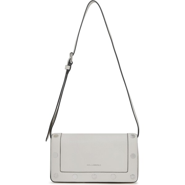 Karl Lagerfeld Taška cez rameno ROCKY MARAIS svetlosivá 65494568