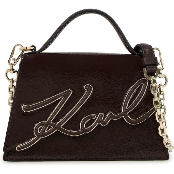 Karl Lagerfeld Kabelka tmavohnedá 65494822