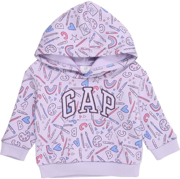 GAP Mikina orgovánová / černicová / svetlofialová / ružová 65494861