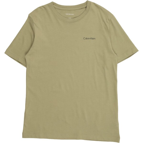 Calvin Klein Jeans Tričko kaki / čierna 65582378