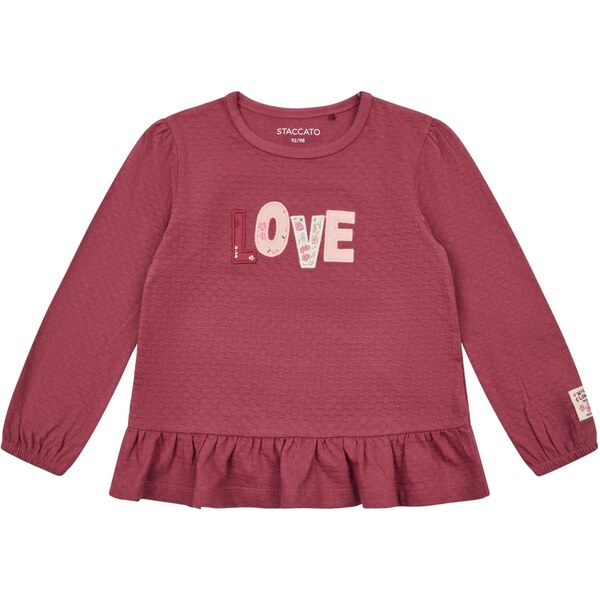 STACCATO Tričko ružová / červeno-fialová / biela 65921344