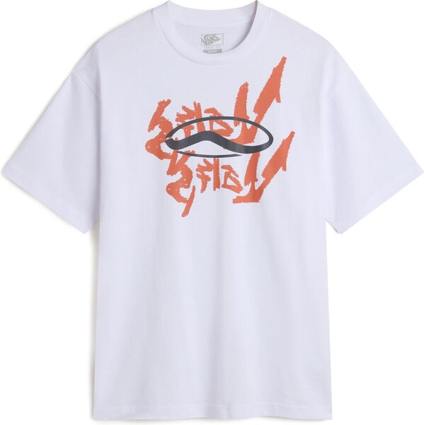 VANS Tričko Mirror tmavooranžová / čierna / biela 65879400