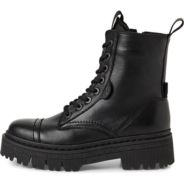 Tamaris Šnurovacie členkové čižmy čierna 65663915