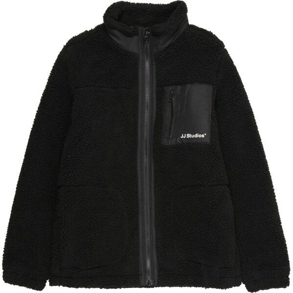 Jack & Jones Junior Prechodná bunda JJESOHO čierna / čierny denim 65577229