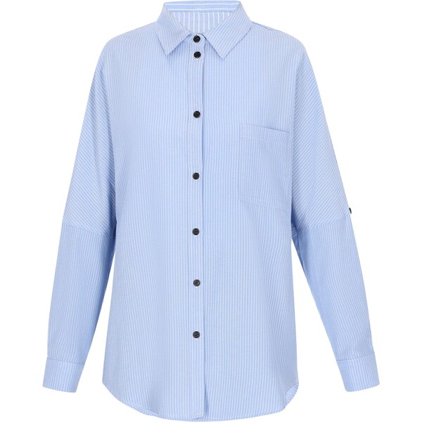 SANIKA Blúzka svetlomodrá / biela 65874823