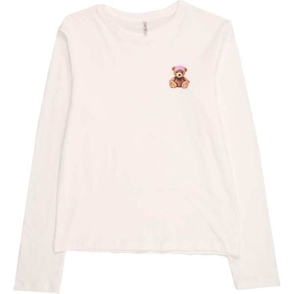 ONLY GIRLS Tričko KOGREX hnedá / ružová / biela 65894508