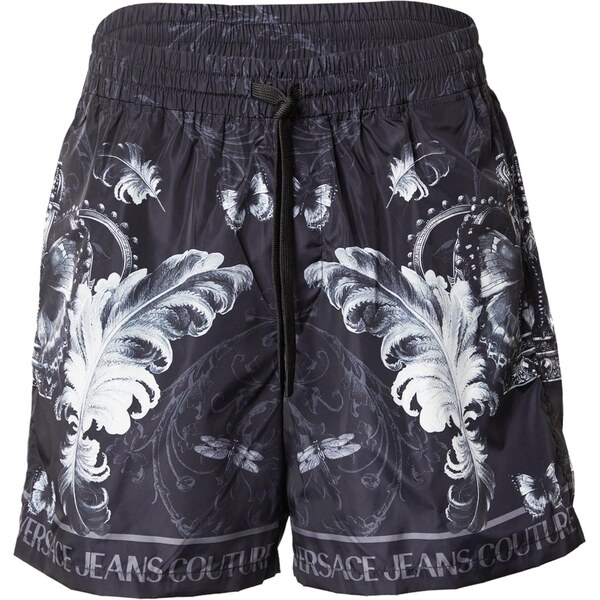 Versace Jeans Couture Nohavice sivá / čierna / šedobiela 65894653