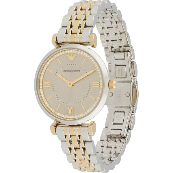 Emporio Armani Analógové hodinky zlatá / strieborná / priehľadná 65892911