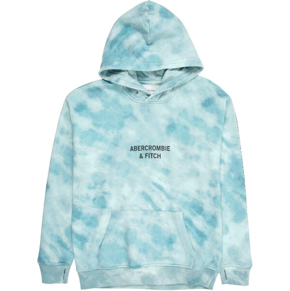 Abercrombie & Fitch Mikina azúrová / sivá / čierna 65894528
