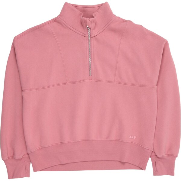 Abercrombie & Fitch Mikina Essential pitaya 65894632