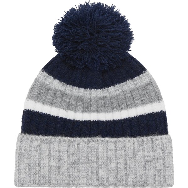 MANGO KIDS Čiapky námornícka modrá / sivá melírovaná / biela 65582379