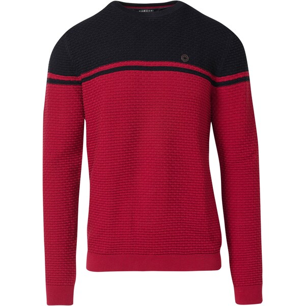 KOROSHI Sveter červená / čierna 65889690