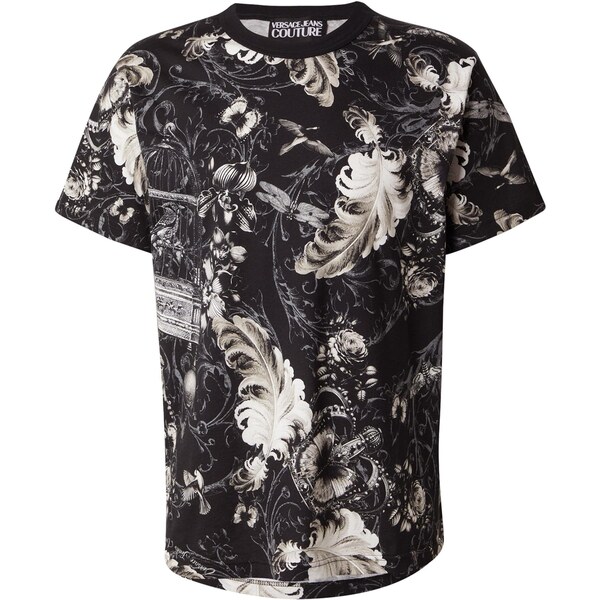 Versace Jeans Couture Tričko čierna / biela 64266731