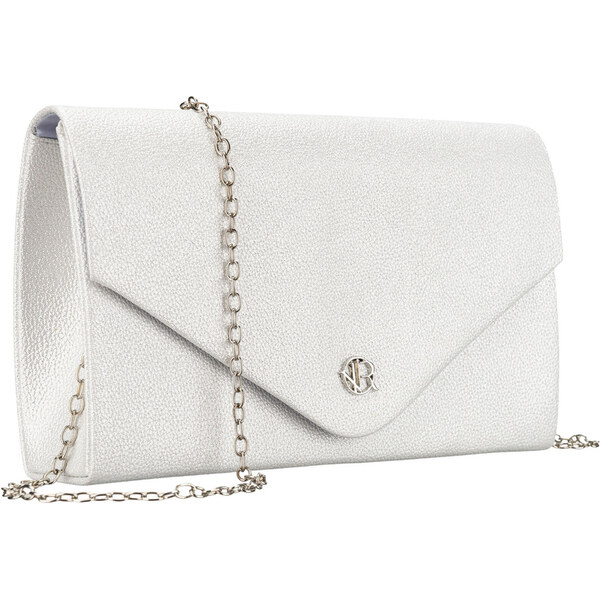 ROVICKY Dámska strieborná elegantná listová kabelka z eko kože na 65496692